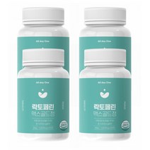 올데이원 락토페린 맥스 골드정 3000mg 고함량 60정, 240정 4통
