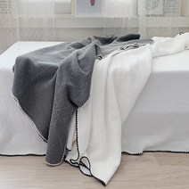 면100 순면 와플 사계절 이불겸패드 스프래드 침대덮개 K LK, 화이트