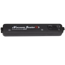 가정용 진공 포장기 스킨 수비드 진공 포장기 식품 보관용 실러 새로운 백 가방 10 개 포함, 01 Black_03 영국 플러그_01 220V