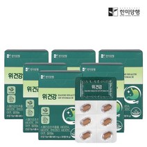 한미양행 [한미양행]위건강엔 감초추출물 600mg 6박스 180정 (6개월)+쇼핑백/한알가득프로바이오틱스