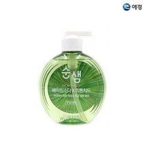 편백나무 설거지 주방세제 500ml 플라스틱 펌핑 용기 5개입 1세트, 1개
