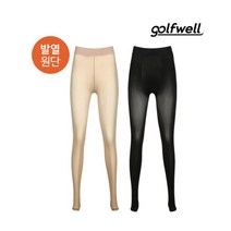 [기타브랜드] [골프웰정품] 여성 스판 기능성 발열 레깅스(GW032-IP72)
