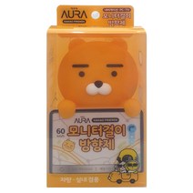 카카오방향제 아우라 카카오프렌즈 라이언방향제 모니터걸이, 1개