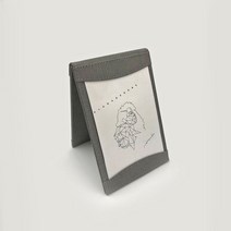 GW404ACE 간편 테이블 고급 메뉴꽂이 투명 식당 모던그레이 메뉴북 투명4p 메뉴판 안내판 3단아크릴 게시판 아크릴꽂이 회전아크릴 제작 카페 디자인 명찰 명패