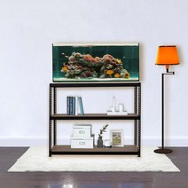 수조받침대 어항선반 축양장 3단 600 x 500 x 600, 화이트