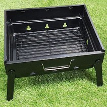 야외 캠핑 미니 바베큐 그릴 접이식 화로대 숯불 화로 번호 42525EA
