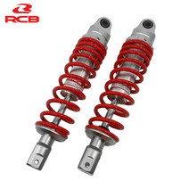 2021 야마하 NMAX125 튜닝 RCB C시리즈 유압 쇼바 레드 서스펜션 310mm, Red - 레드