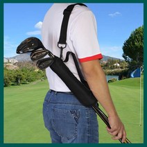 하프백 골프 아이언 드라이버 보관용 골프연습장용 가방 골프백 하프 어깨 숄더 가벼운 편한 골프가방