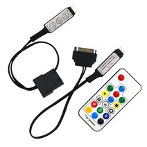 컴튜 컴퓨터 12V / 5V 유무선 RGB LED 컨트롤러, 12V 유선 컨트롤러