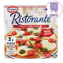 코스트코 닥터외트거 리스토란테 모짜렐라피자 1005g (335X3개) [아이스박스] + 더메이런 알콜티슈, 3개, 335g