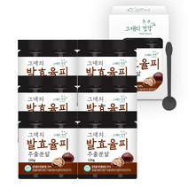 그대의건강 그대의 발효율피 추출분말, 6개, 120g