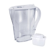 CNTCSM 브리타 정수기 마렐라 화이트 2.4L+필터1개 /독일내수정품, 엘레마리스 2.4L 화이트+필터1개, 보여진 바와 같이