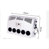 차량 카라반 간편한 스타렉스 12V 무시동에어컨 24V, 갈색, 1개