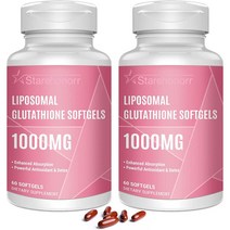 Starehonorr 리포조말 글루타치온 1000mg 60정 2개