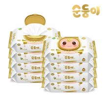 순둥이 100%생분해/순둥이 로하스 골드 캡 70매 8팩, 단일옵션