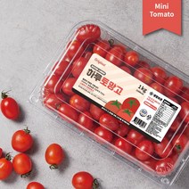 스테비아 방울토마토 300배달달 핵꿀토마토 단토마토 설탕토마토 신선당일 산지직송 1kg, 1팩