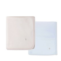 오가닉맘 (유아) 파스텔핑크 블루 속싸보택1(MHS7CA04_06) 신생아싸개 속싸개 싸보 오가닉싸개, 없음
