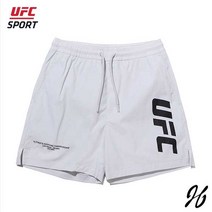 UFC 에센셜 빅로고 릴렉스핏 숏팬츠 U2SPU2314LG 남성용 반바지 국내매장정품 제이에이치컴퍼니 jh86shop