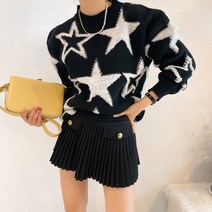 스타 뽀글이 박스핏니트