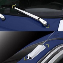 AXU970717익스테리어용품 포터2 와이퍼 안테나 크롬커버 5pcs 자동차외관 몰딩용품