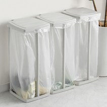 종량제봉투거치대 분리수거망 분리수거장 아파트분리수거장 3단분리수거함 스탠드분리수거함 편의점 셀프바 무인카페, 코코재활용봉투거치대 2P