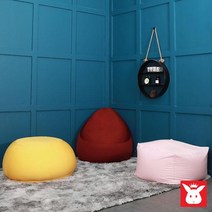 마약쿠션/빈백소파/빈백/쇼파커버/커버단독/커버/빈백의자, 화이트