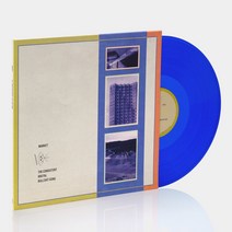 Market - The Consistent Brutal Bullshit Gong LP 앨범 Transparent Dark 블루 Vinyl 레코드