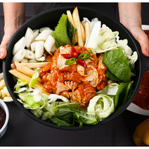 [요리버리] 춘천 통나무집닭갈비 3대천왕 닭갈비, 01. 통나무집닭갈비2인분(800g), 상세설명 참조, 800g, 1세트