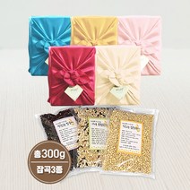 [은색초코]혼합잡곡 3종세트 보자기포장 결혼답례품 돌잔치 조문 회사단체선물 시보해제 생일축하선물, 1박스, 현미+찹쌀보리+혼합잡곡