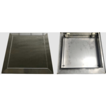 스텐점검구 매립형 노출형 배전판 장비 점검문 방수, 구멍 크기: 350x350