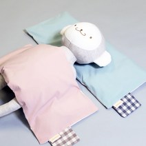 슈톨렌 고밀도코튼 태열 모로반사 방지 좁쌀베개 (빨아쓰는 참숯비드폼), 인디 핑크
