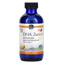 노르딕네츄럴 1세이상 액상 어린이 주니어 오메가3 대구간유 DHA 비타민 119ml