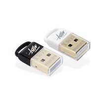 블루투스 4.0 무선동글이 USB 2.0 초소형 무선동글 블루투스동글 APT-X지원 윈도우10지원, 블랙