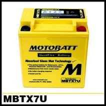 [MBTX7U - 12V8AH][MOTOBATT] 모토뱃 모토배터리 AGM배터리 [혼다]MX125 CBR250R PCX(15년~)[야마하][스즈끼][가와사키][APRILIA] 외