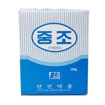 안진약품 중조 100g 베이킹소다 다목적 세탁 청소용 파우더, 1갑