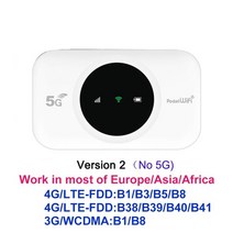 와이파이라우터 4g wifi 라우터 lte 무선 미니 모바일 wifi 휴대용 포켓 3g, 버전 2