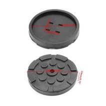 자동차 유압 자키 차량 리프트 작기 자동차 리프트용 검정색 고무 잭 패드 1 개 미끄럼 방지 표면 도구, 1개, 한개옵션0