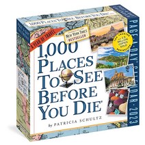 1 000 Places to See Before You Die Page-A-Day Calendar 2023: A Year of Travel [Calendar]