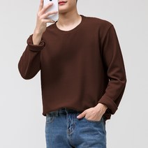 [오버나인] 남자 버블 무지 빅사이즈 긴팔티