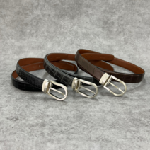 더퀴르 남자 정장 악어벨트 남성 명품 슬랙스 허리띠 선물 CB103031