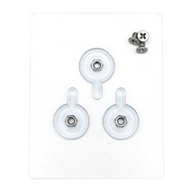 가구가구또가구 매직말굽스티커 무타공말굽패드 낱개판매 현관문 접착식 문고정 말굽, 매직말굽스티커(투명) 1개