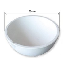 전기용광로 소형 용해로 도가니 도구 100g 10000g 고온 석영 실리카 녹는 도가니, 70mm 250g