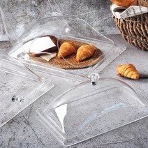 아크릴 사각 푸드커버 돔커버 제과점 음식덮개, 선택01-푸드커버 4분의1 막힘, 1개