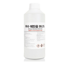 크로바 무수에탄올 99% 1L / 4L 소독용 알코올 에틸 알콜, 10개