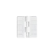 경첩(투명) 0298 아크릴경첩 경첩고리 38x40x2 (mm) 2개입, 2개