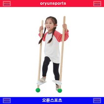 전통지게발1쌍 유아체육교구 민속놀이 우슈 학교 체육, 1개