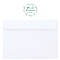 A5 봉투 컬러 행사 성탄절 신년 초대 초청 50장 15.5cmX21.5cm, 스노우화이트(A5봉투)