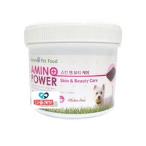 뻣뻣한 털 애견 피부&모질 영양제 비싼개영양제