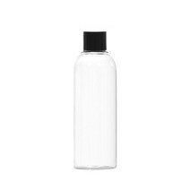 단마개 50ml 60ml 75ml 80ml 100ml, 투명용기 검은색캡