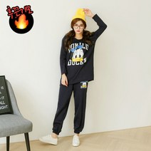 [지엠걸] 앙팡진도널드SET 기모 빅사이즈 트레이닝세트 겨울 트레이닝복